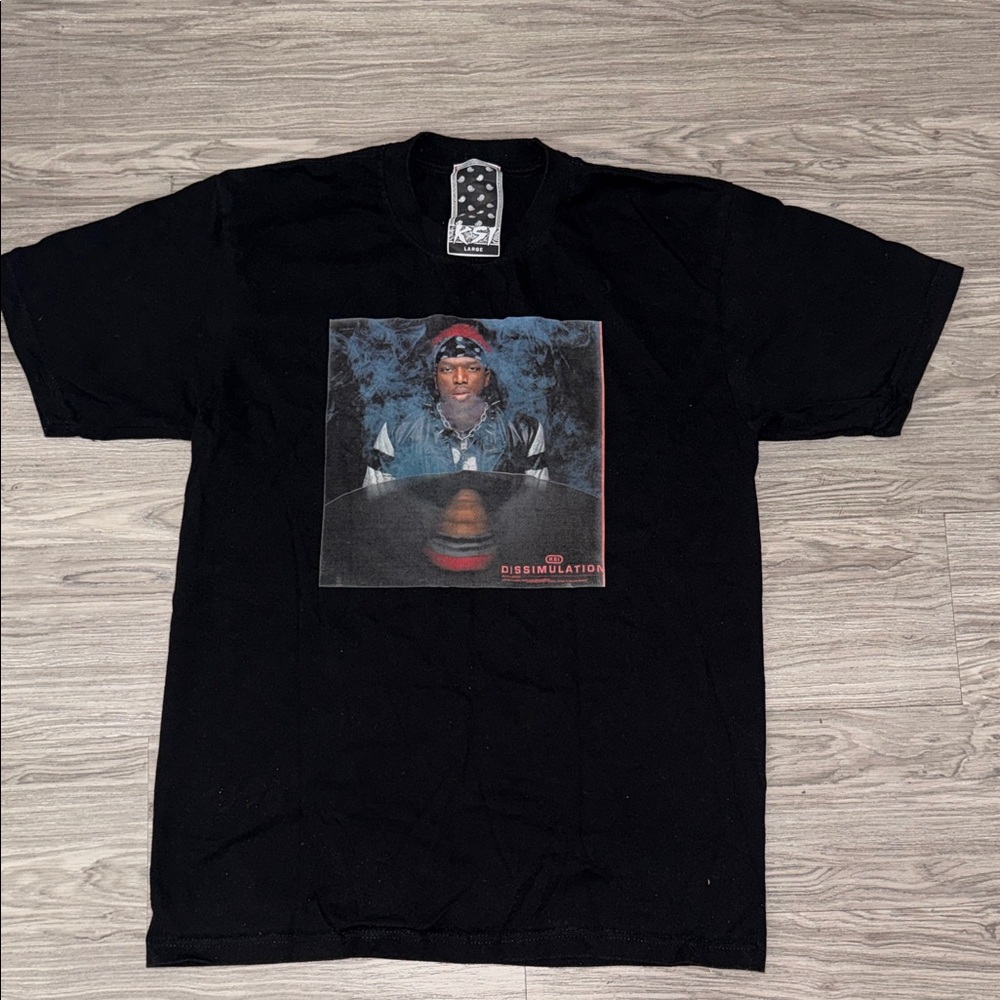 KSI Dissimulation Official T-shirt Black Mens Size Medium 100% Cotton